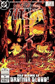 The New Teen Titans #40 (His Name is Brother Blood) Mar.1984 - Book #40 of the New Teen Titans (1980)