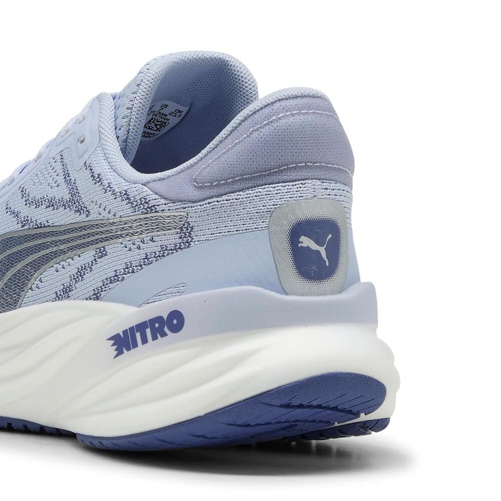 PUMA Donne Magnify Nitro 2 Scarpe Da Corsa Senza Stabilizzatori Scarpe Da Running Cool Weather-Blue Crystal - Blu Chiaro