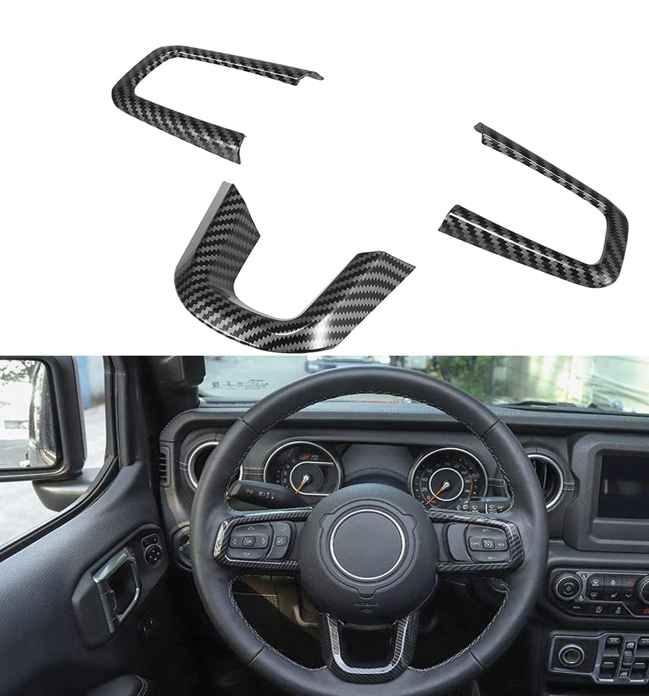 Buy CIOTTOLI for JL & JT ABS Carbon Fiber Steering Wheel Cover Trim Car
