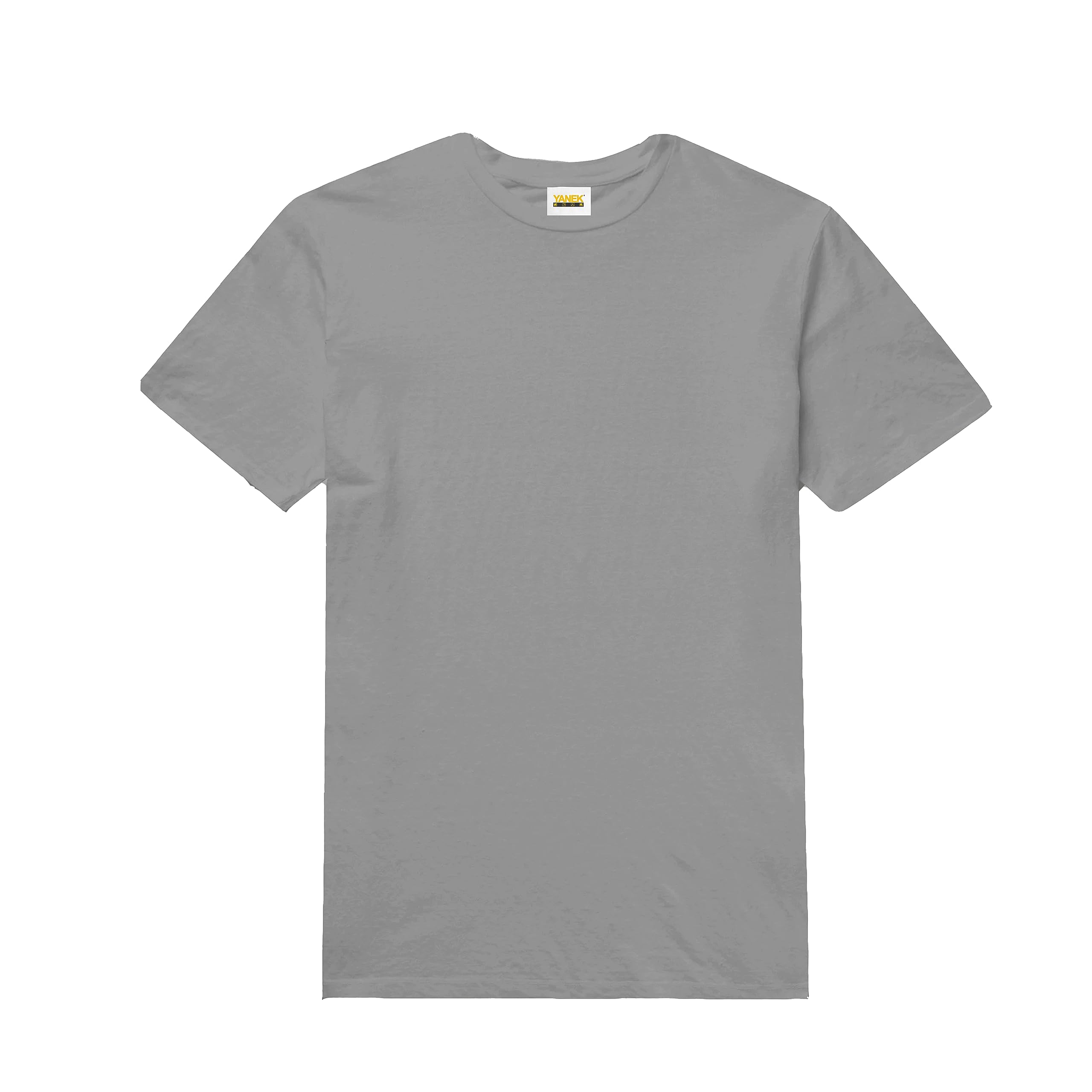 Solid Unisex Round Neck T-Shirt Short Sleeve | Made From 180 GSM Combed Cotton BIOWASH | All Day Comfort | Super Soft | All Year Round Fabric | Wrinkle Free