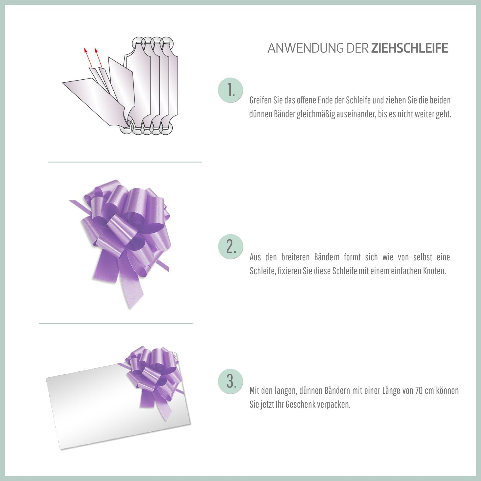 GESCHENKGUTSCHEINcom Gutschein-Set - 50 Gutscheine mit Umschlag & Schleife für Kosmetiksalon Kosmetik Wellness Spa Massageinstitute