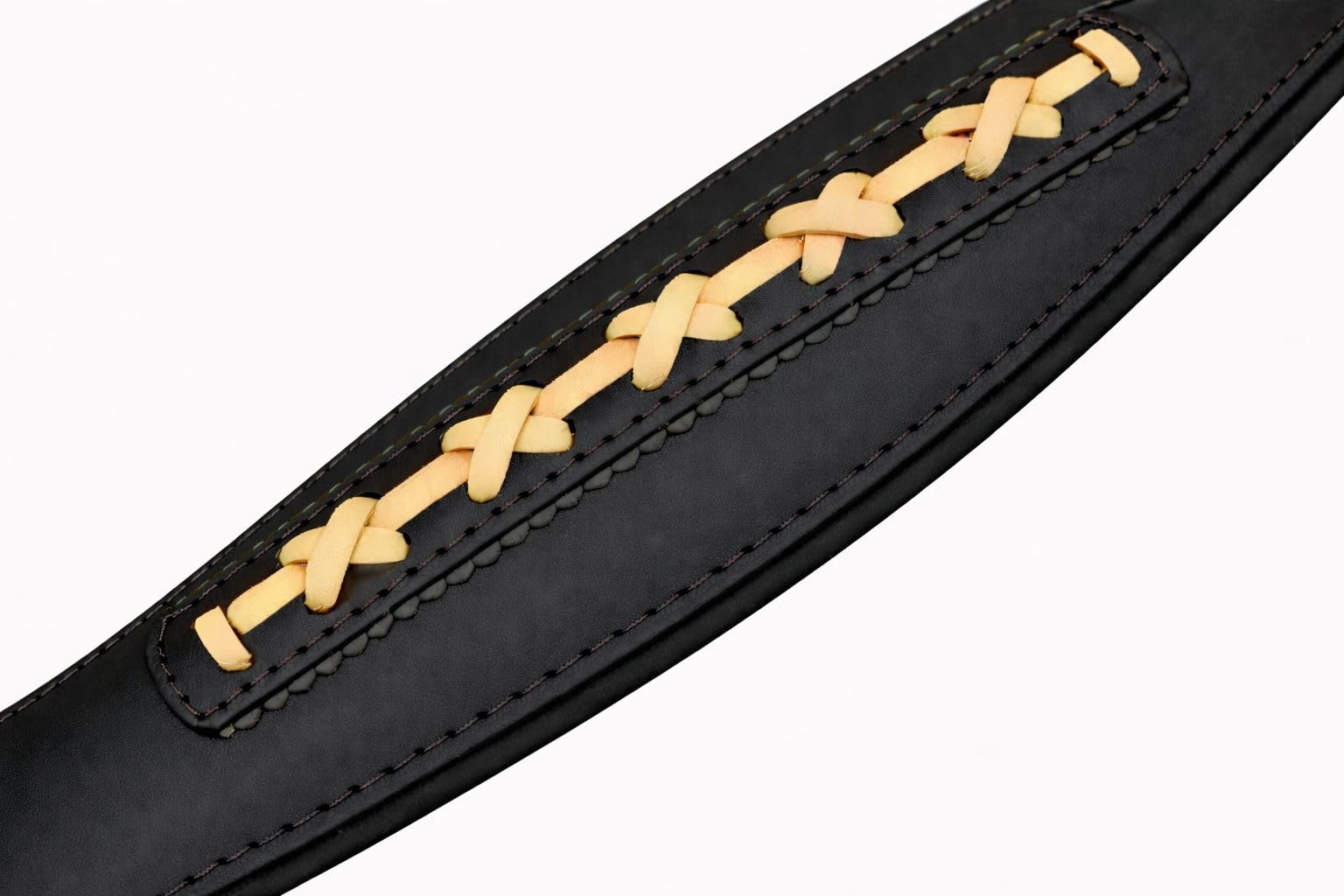 Steirische Harmonika Bassriemen Extravagant schwarz inkl. Spindel – gepolstert, verstellbar & edel verarbeitet – hochwertiger Bassgurt für Harmonika im exklusiven Design, robust & komfortabel