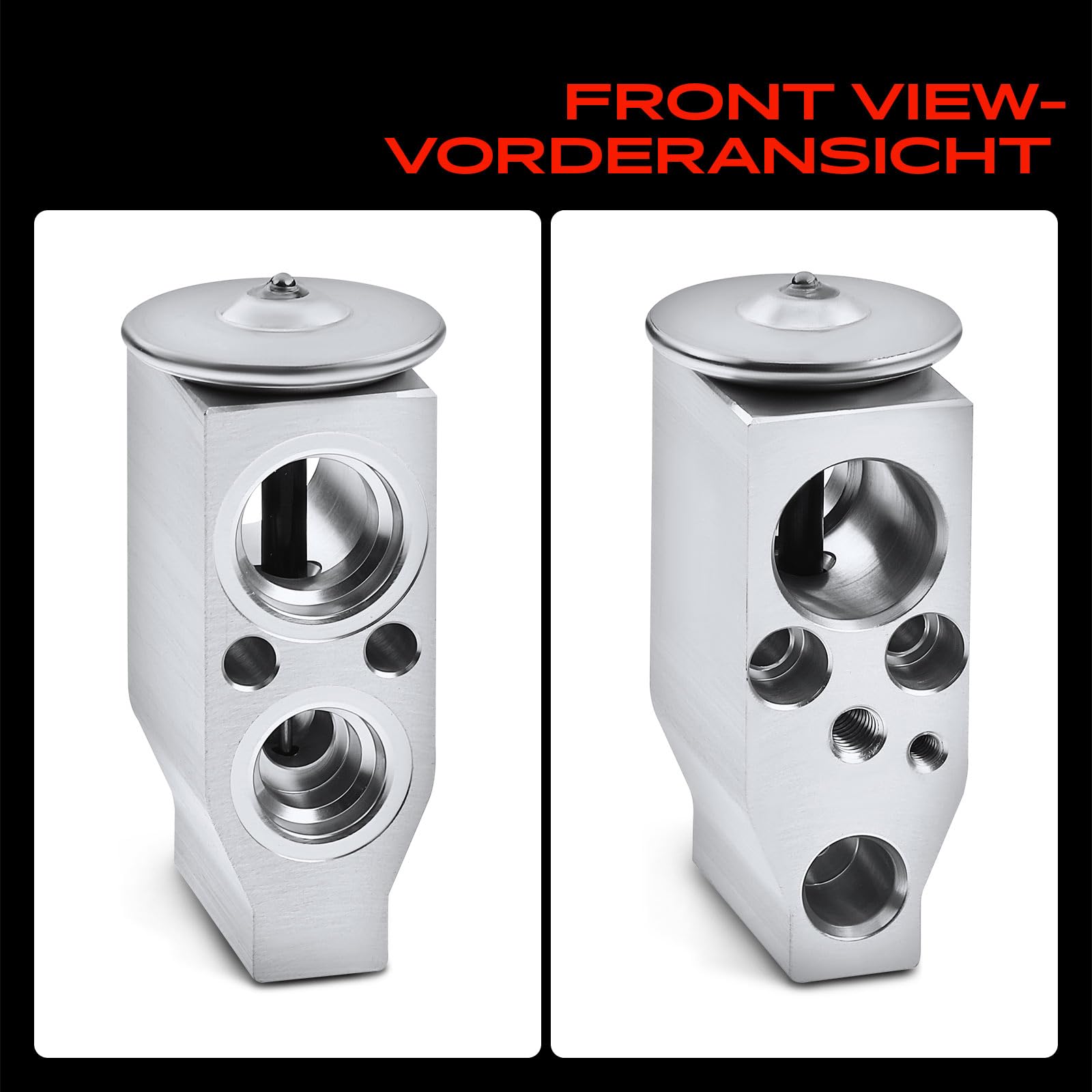 Frankberg Válvula de expansión Aire acondicionado Compatible con Micra IV K13K K13KK 1.2L Qashqai II SUV J11 J11 1.2L Qashqai II SUV J11 J11 1.6L Qashqai II SUV J11 J11 1.3L Juke F15 1.6L 3411543