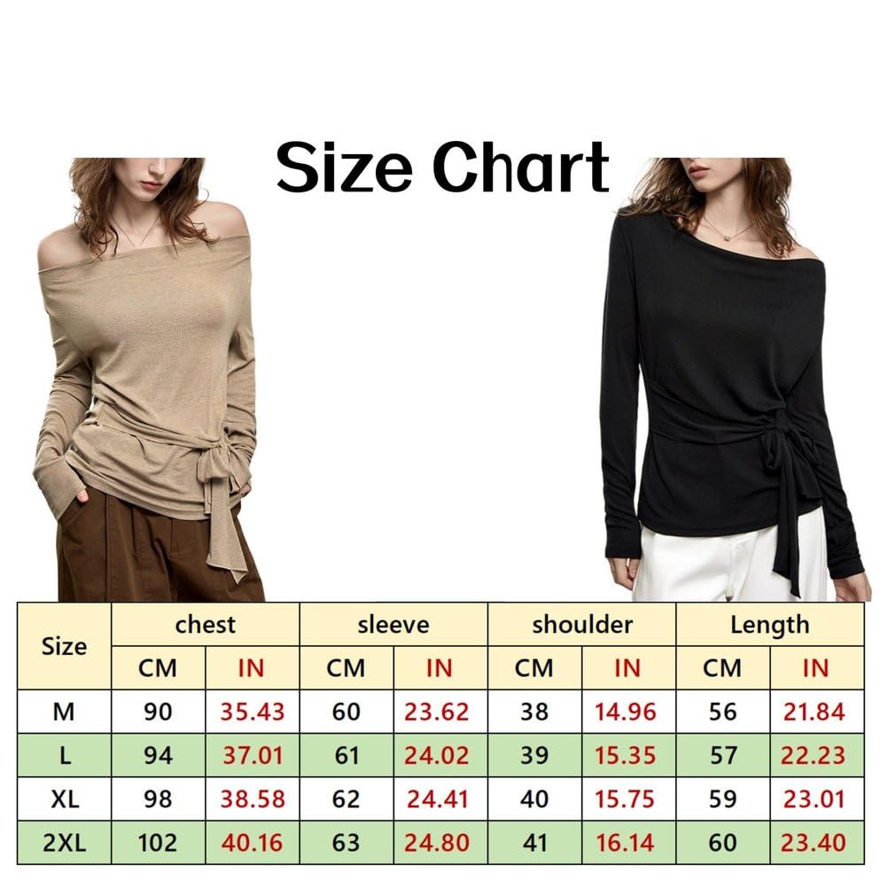Hauts Basiques Sexy Pour Femmes À Épaules Dénudées Couleur Unie À Lacets Tenues Mode Y2K Automne