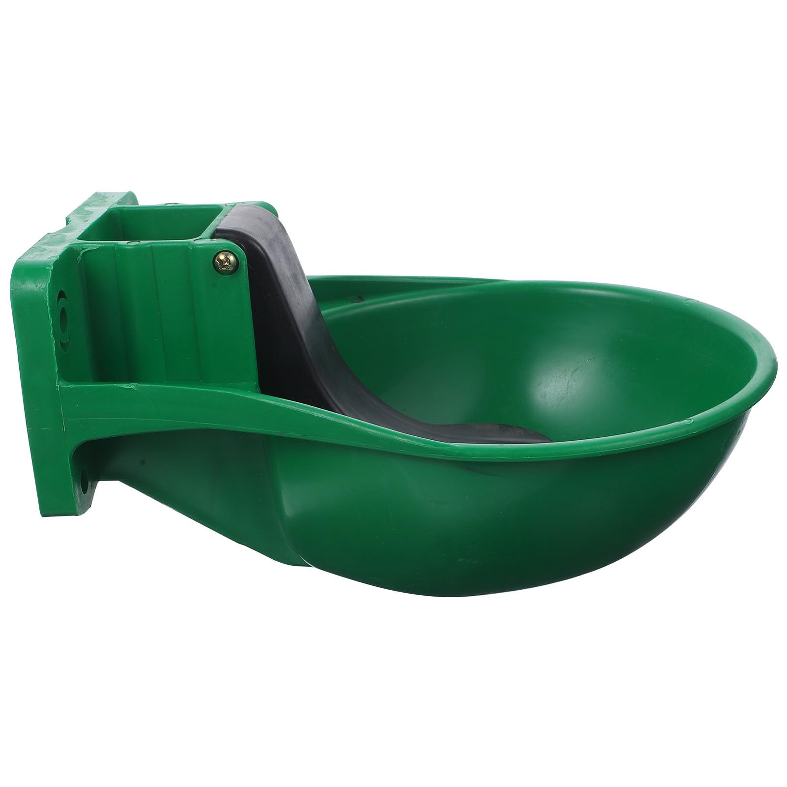 TOYANDONA Ciotola Automatica per L’acqua delle Mucche e Bestiame, Abbeveratoio Resistente in Plastica Valvola Touch, Design Anti-schizzi per Allevamento di Bovini, Cavalli e Suini,
