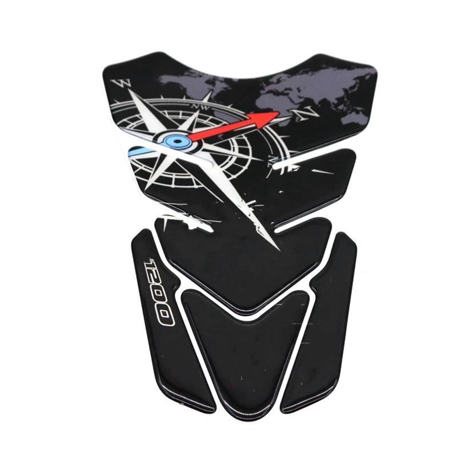 Autocollant protection réservoir moto R 1200 GS spécial roadtrip