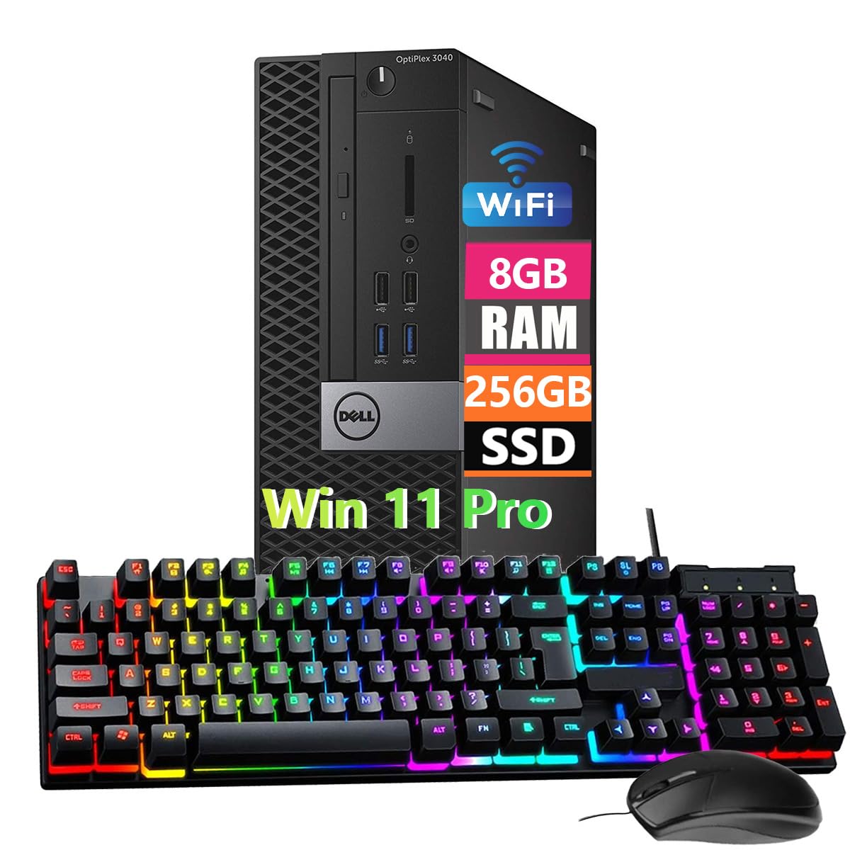 DELL　Optiplex3040SFF　i5-6500/8G/SSD256 N Amazon.com: Dell Optiplex 3040 SFF Business Desktop PC, Windows 11