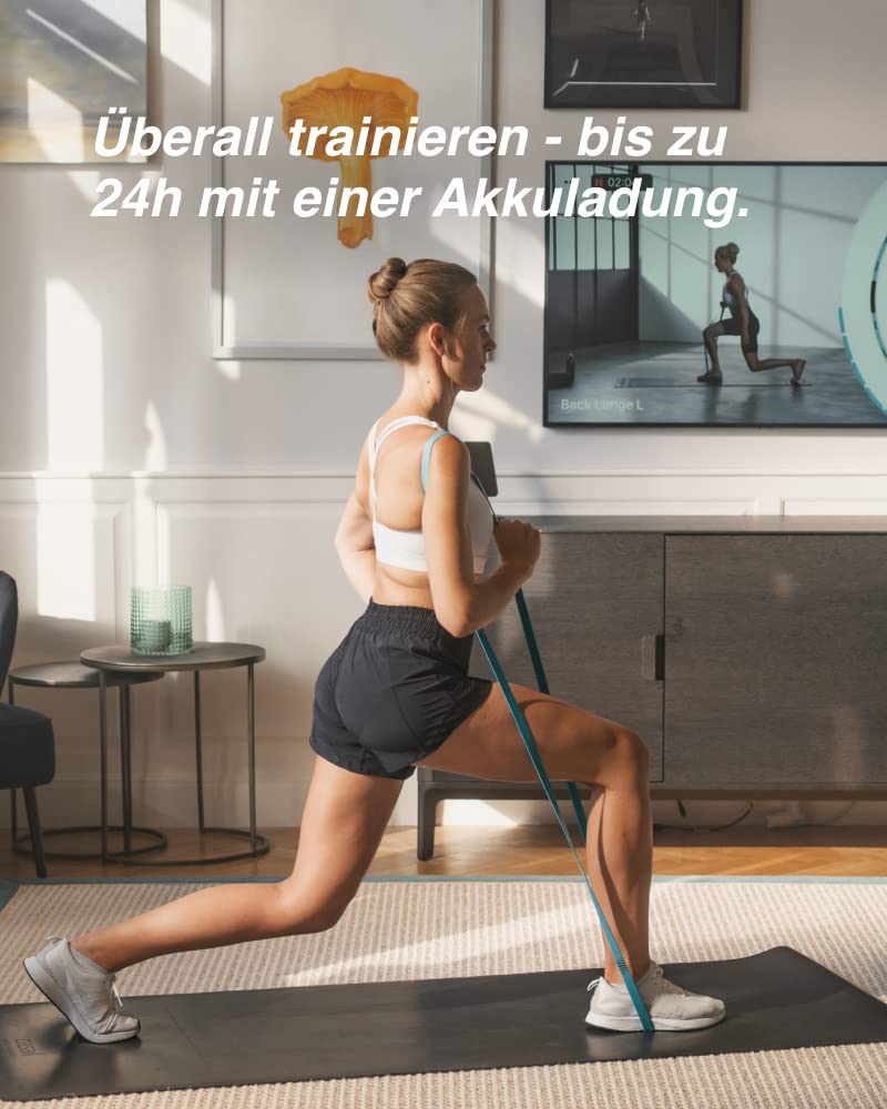 Smart Fitness Band: Resistance Training for Home & Travel. An Advanced Portable Gym with Free App & Personalized Workouts, Strong Strength