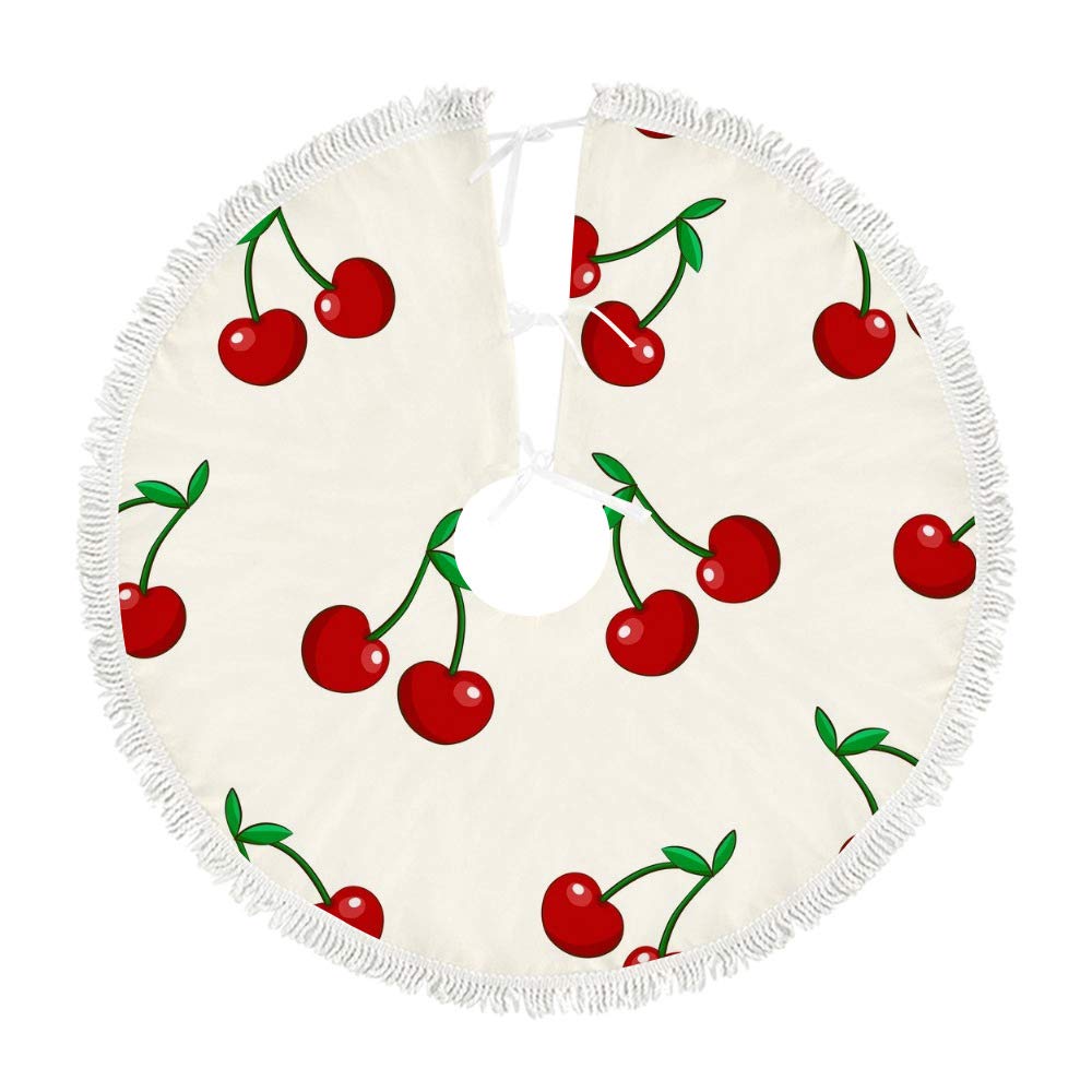 Jupe de sapin de Noël courte peluche couvre-pied arbre de fête