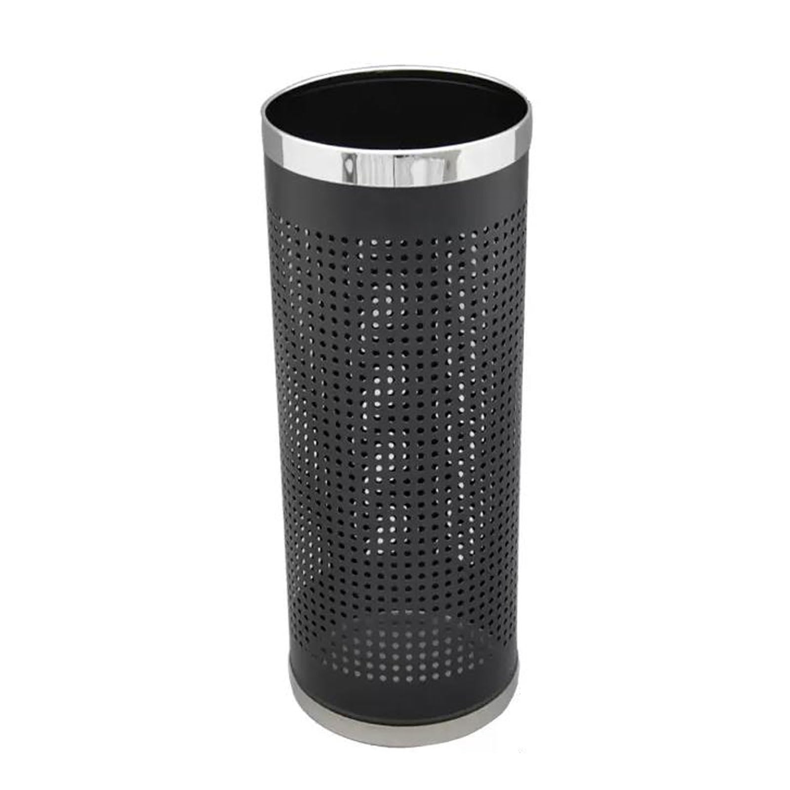 FCXWEVR Metal Round Umbrella Stand, Freestanding Umbrella Holder for Rain Umbrellas, Walking Canes, Gift Wrapping, Entryway, Home, Hotel, Office - Durable and Stylish Storage Solution
