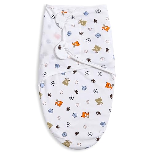 Miniatura 2 de Mantas envolventes para bebé niño y niña de 3 a 6 meses, hipoalergénicas y agradables a la piel, lindo balón de fútbol, dinosaurio, saco de dormir