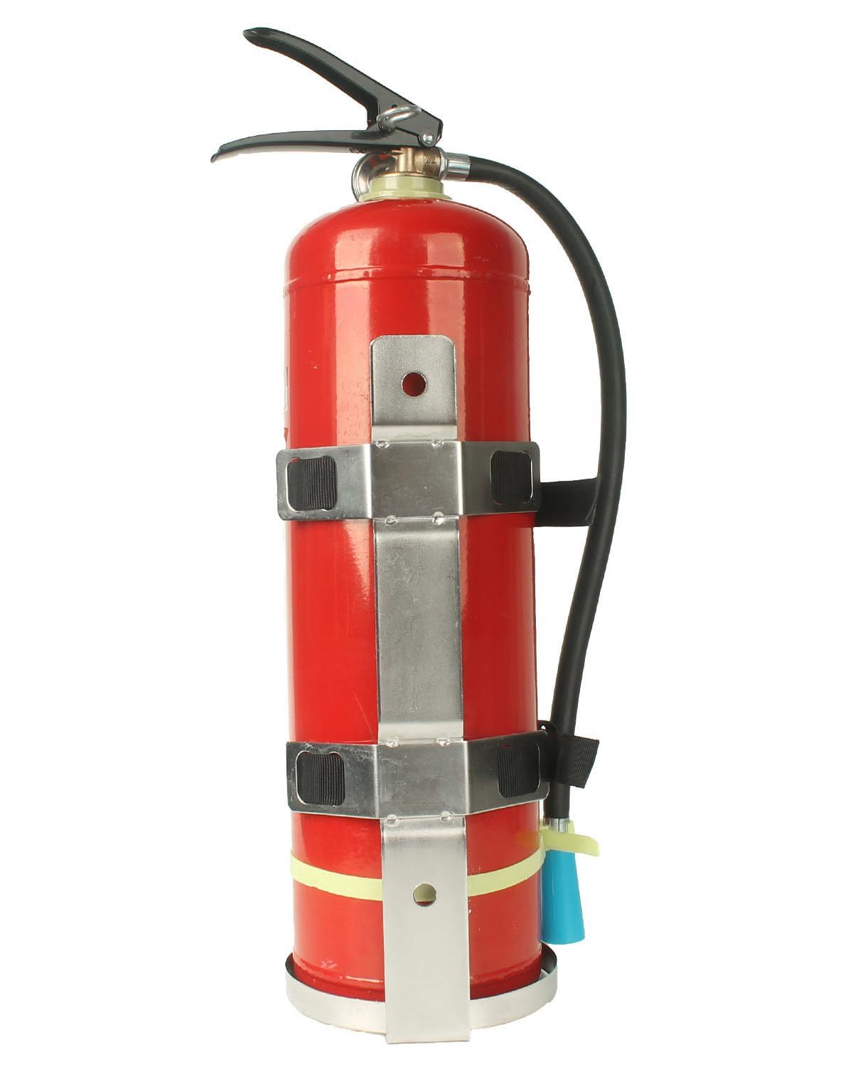 Soporte para extintor de incendios de acero inoxidable, soporte para colgar en la pared para extintor de 1 a 2 kg, hogar, coche, caravana, camión, 1 unidad