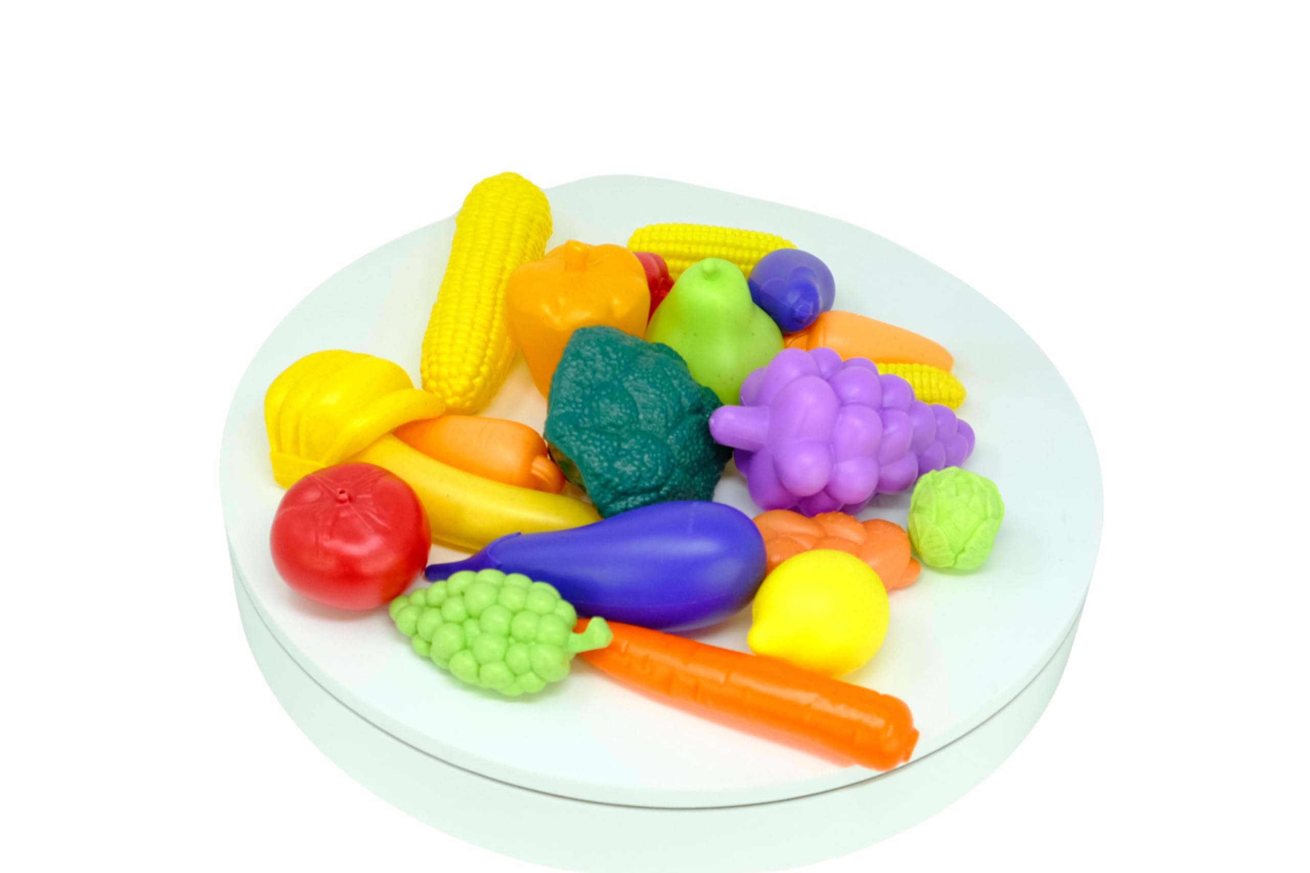 ODS - Maisonelle Bio, Chariot d'épicerie Jouet pour Enfants, avec Fruits, légumes et boîtes, Durable en bioplastique, 31 x 19 x 17 cm, âge recommandé +2 Ans