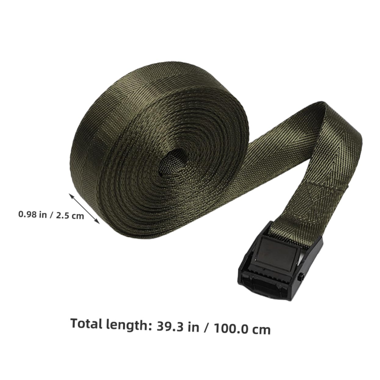 GOOHOCHY Cam Buckle Tie Down Straps Ratchet Straps for Secure Lashing for Cargo