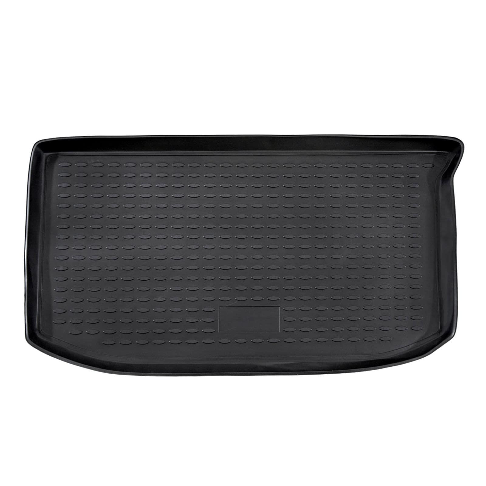 J&J AUTOMOTIVE Vasca Bagagliaio in TPE Gomma per Fiat Panda 2003-2012, Proteggi Baule con Bordo Alto 3-5 cm, Antiscivolo, Colore Nero, Premium