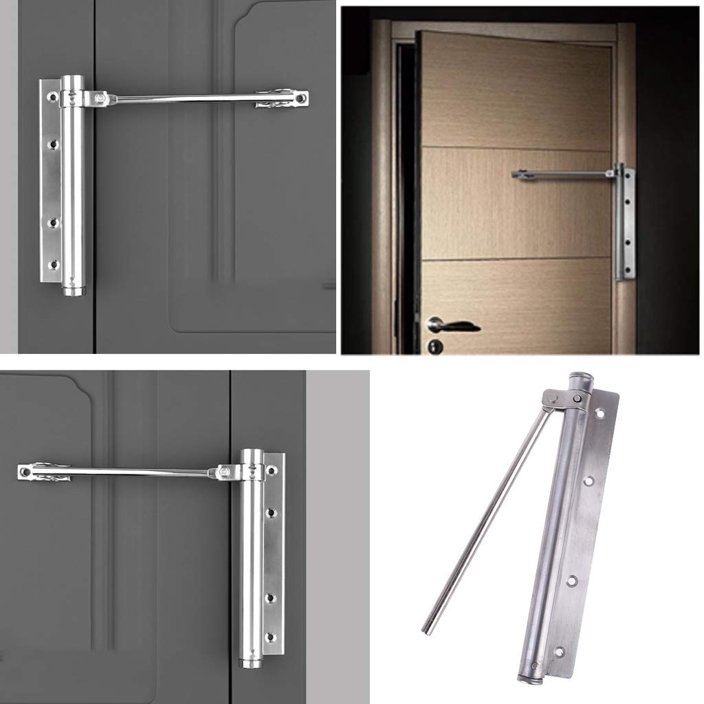 kobeIeen Spring Stainless Steel Door Automatic Door Closing Device Door Hardware Strength Adjustable