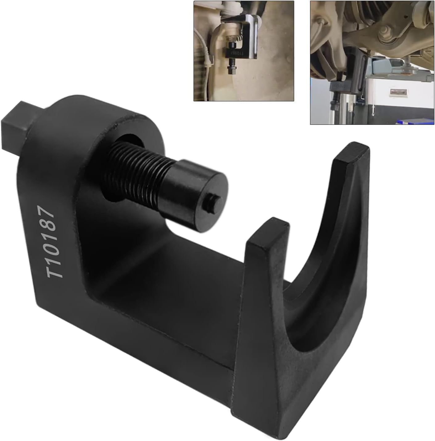 ZKTOOL 32MM Separador de Rótula, Compatible con Audi VW Touareg Porsche, Extractor de Rótula, Herramientas de Extremo de Barra de Acoplamiento Servicio Frontal, Extracción de Divisor, T10187