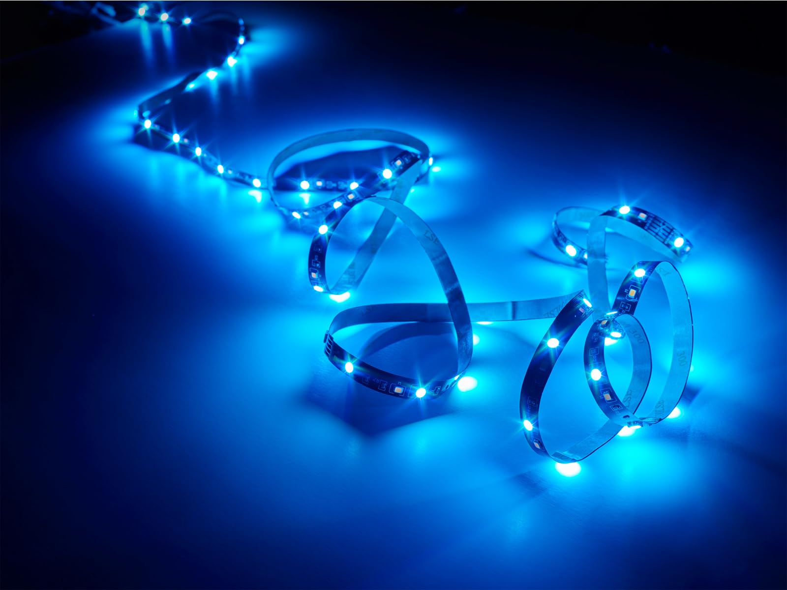 2er Set LED Streifen mit Fernbedienung, RGB Farbwechsel & Dimmer - 5 Meter lang