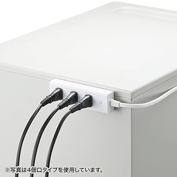 Amazon.co.jp: サンワサプライ(Sanwa Supply) 電源タップ 3個口