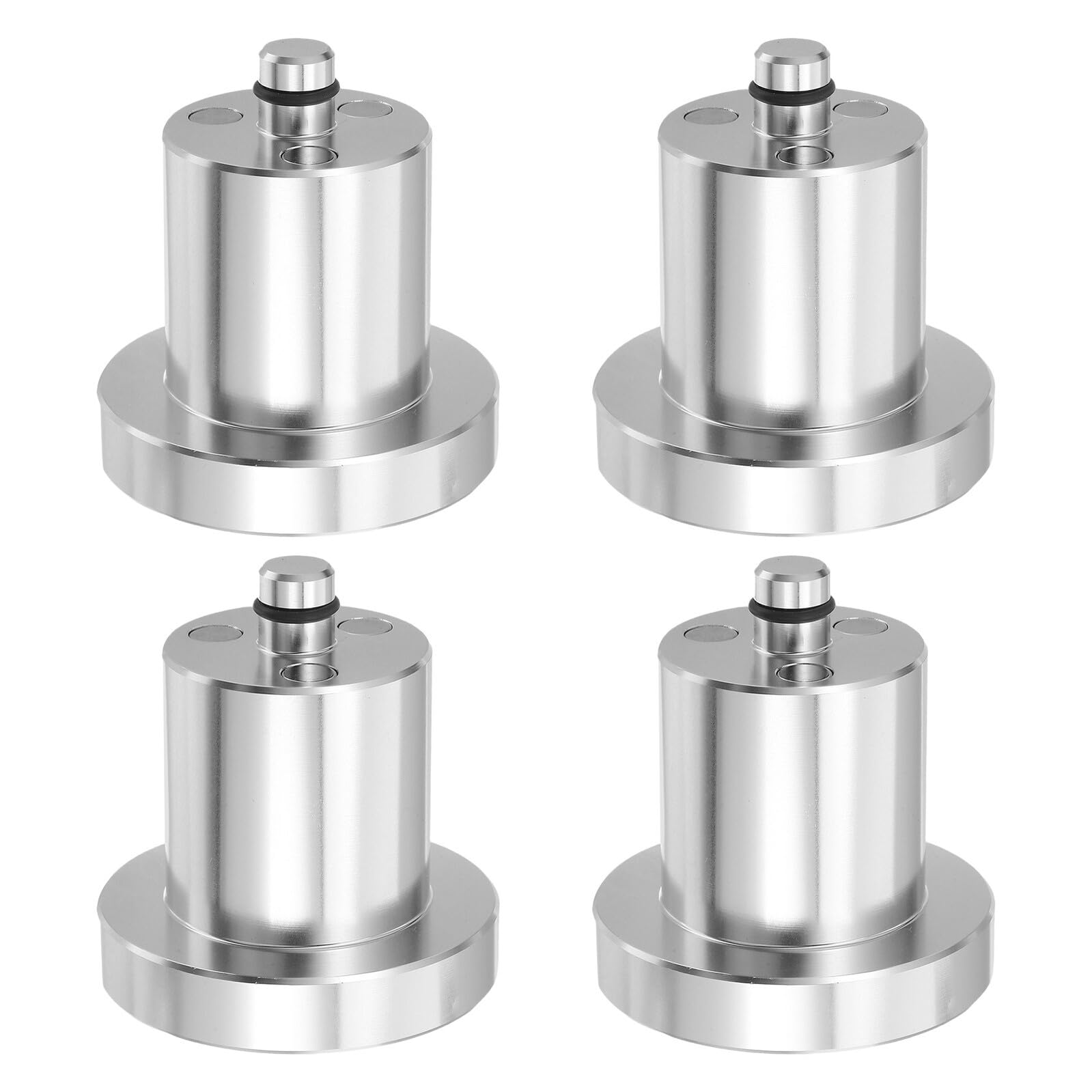 VALICLUD 4 Stück Aluminium Wagenheberadapter rutschfest Stoßdämpfend für Pkw SUV LKW Hebepunktauflage