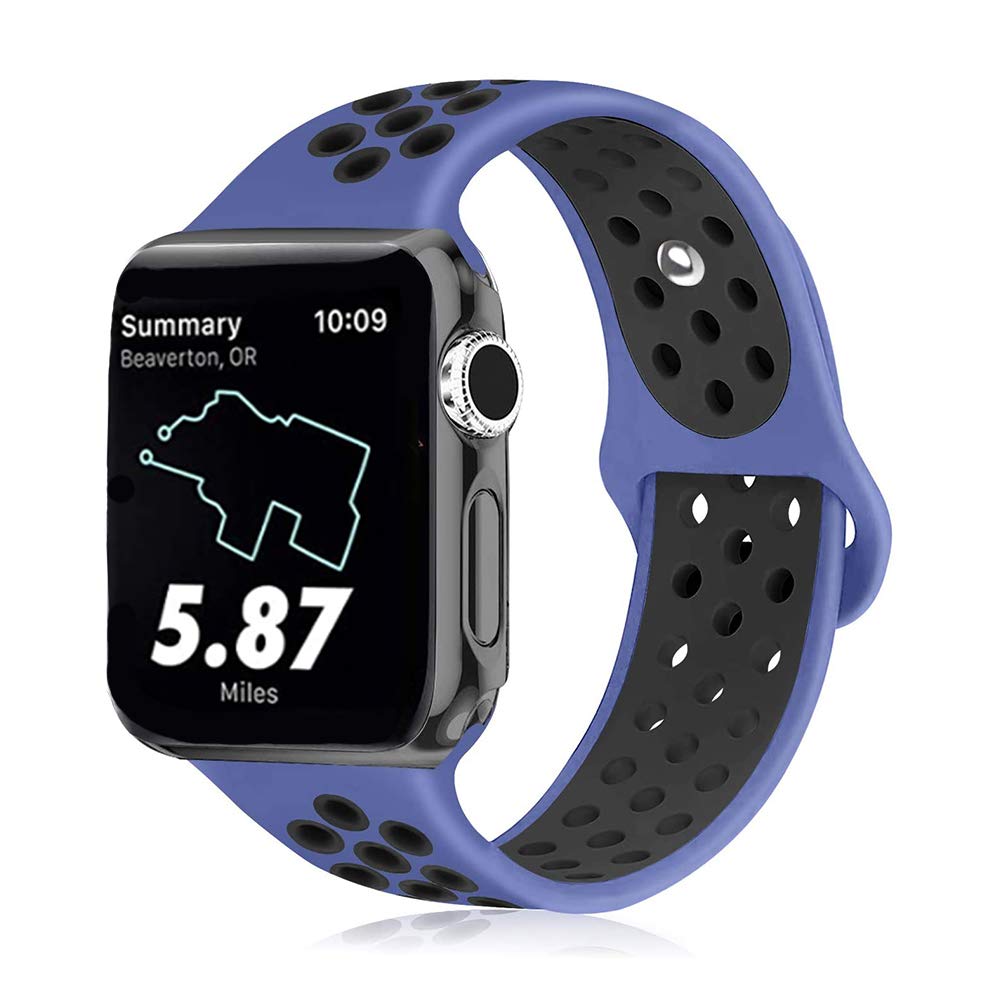 Applewatch series5 バンド込み Apple Watch watch 編み込み 伸縮 バンド series 4 5 6 7 SE