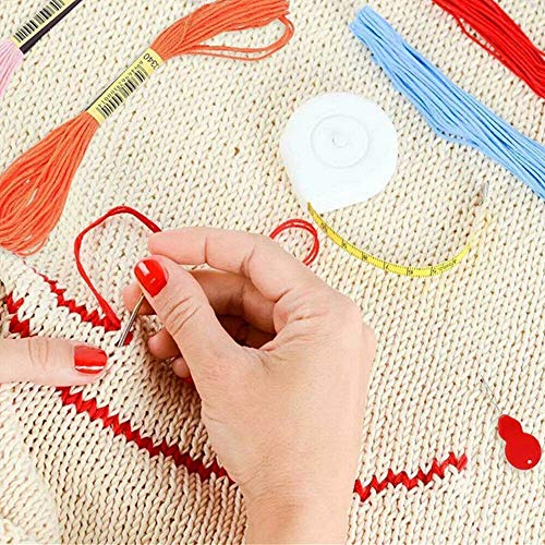 Image of 447 Color Skeins Rainbow Color Embroidery Floss, Rainbow Thread for Embroidery, Cross Stitch Thread, Friendship Bracelet String