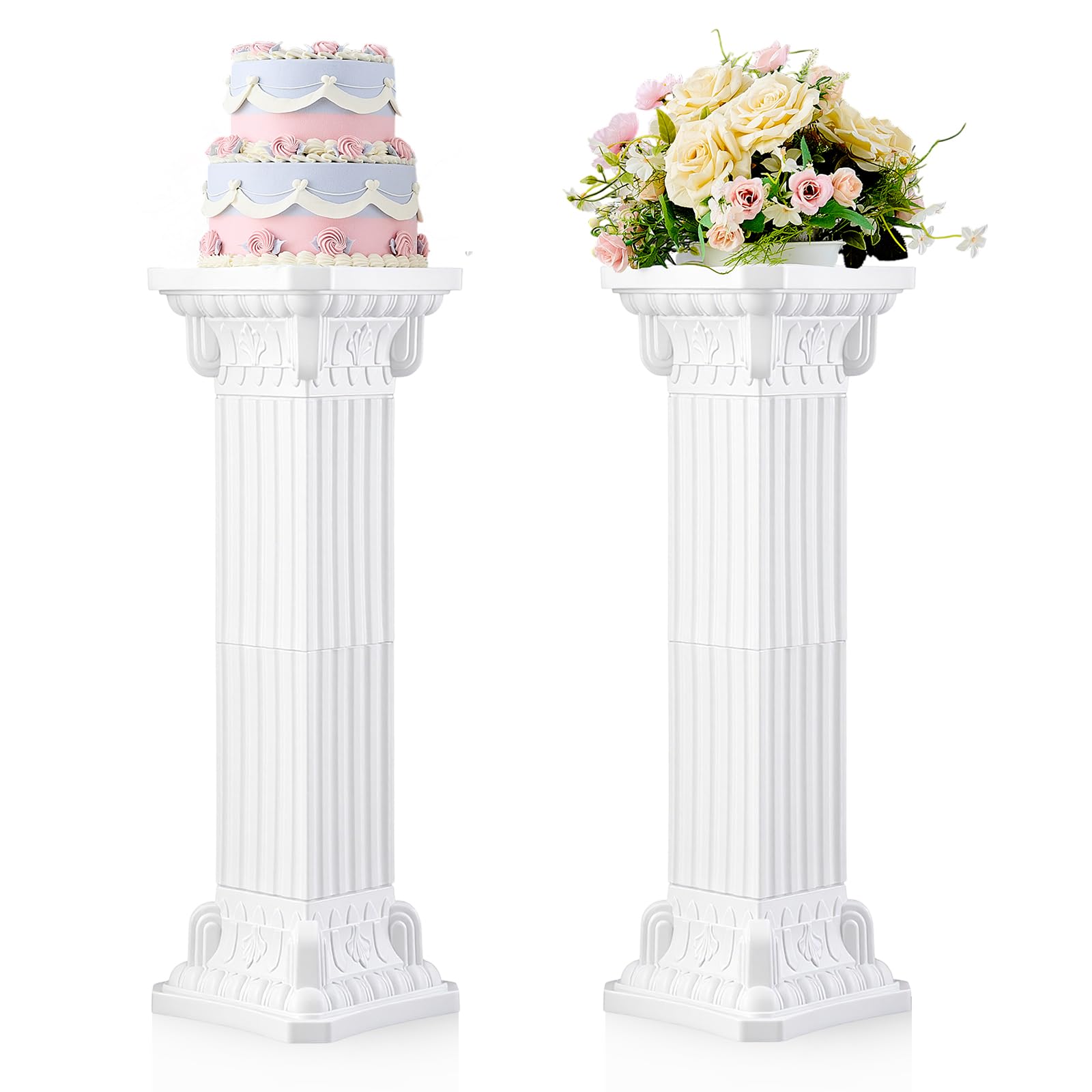 Photo 1 of Colingmill Roman Column Pillars Stand (2 Pcs, Square)