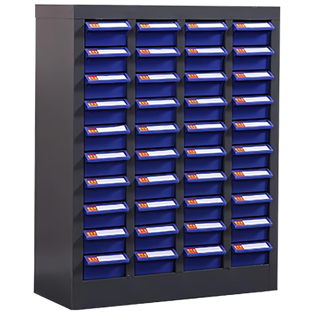 Organizador de tornillos y tuercas, 40 y 100 cajones con cajones ajustables de ABS, solución profesional para organizar herramientas de manera eficiente