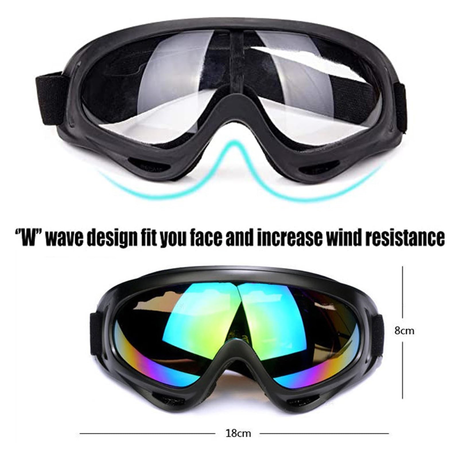 Okulary narciarskie zimowe wiatroszczelne okulary narciarskie gogle sporty na świeżym powietrzu damskie i męskie okulary narciarskie motocyklowe okulary rowerowe okulary przeciwsłoneczne gogle o