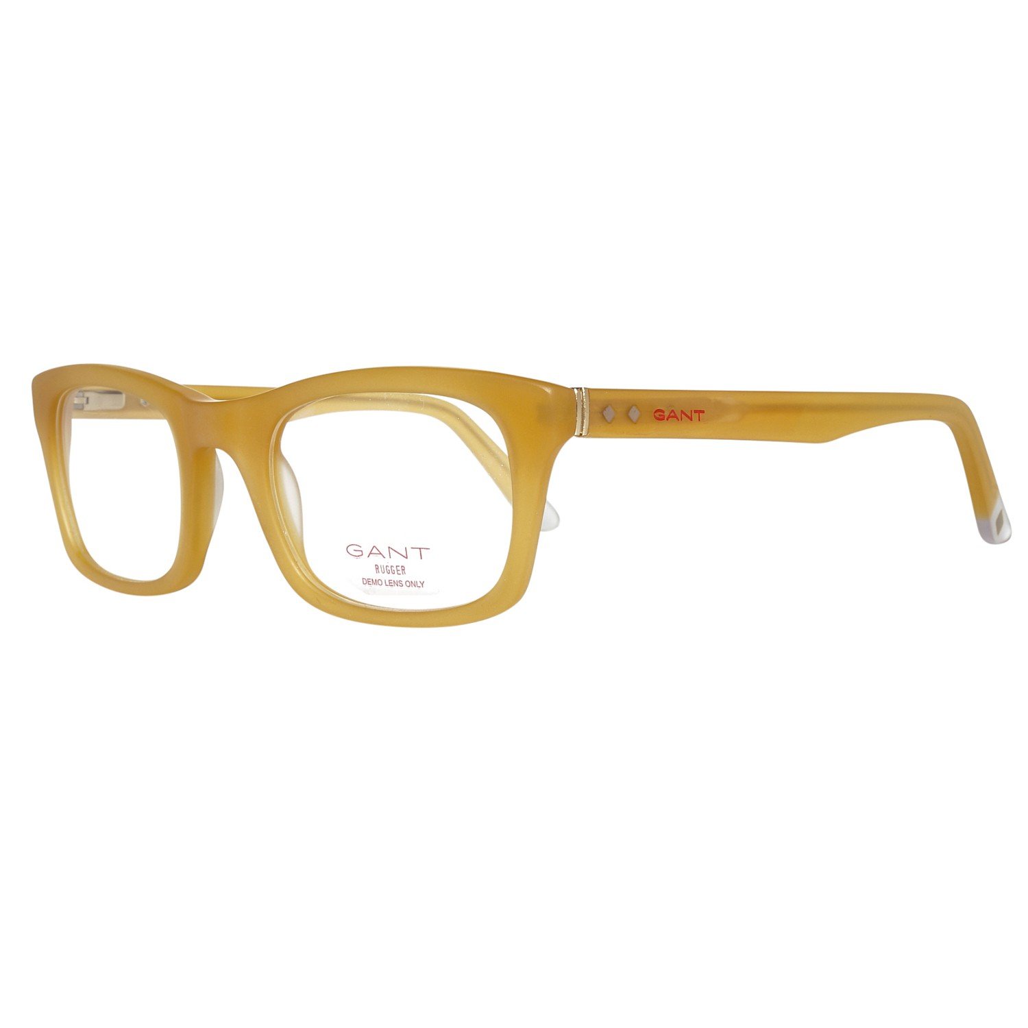 GANT Men’s Brille GRA103 48L69 Optical Frames, Yellow (Honey), 48