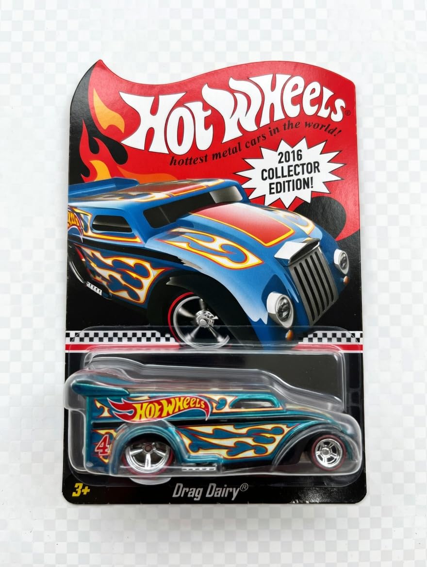 Amazon.com: Hot Wheels RLC 2016 Collector Edition of Drag Dairy