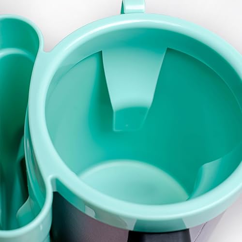 Miniatura 6 de Portavasos para bicicleta, manillar Cruiser con soporte para teléfono celular, soporte para llaves para bicicleta, motocicleta, scooter, barco, verde