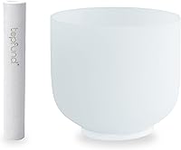 Vista 26 de TOPFUND Juego de 7 cuencos cantores de cristal de 6 a 10 pulgadas con estuches de transporte y mazos de cuenco para cantar