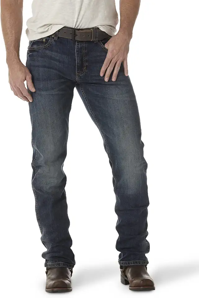 Wrangler Mens Retro Slim Fit Straight Leg Jean