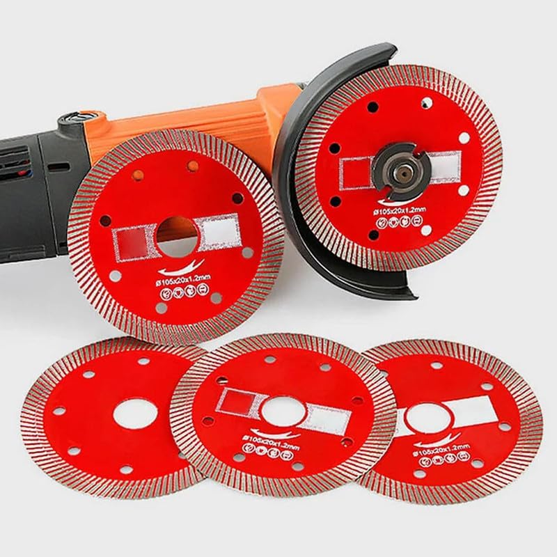 Miniatura 5 de Discos de corte de azulejos corrugados ultrafinos maestros, hojas de sierra de diamante mejoradas para amoladora angular, disco indestructible para