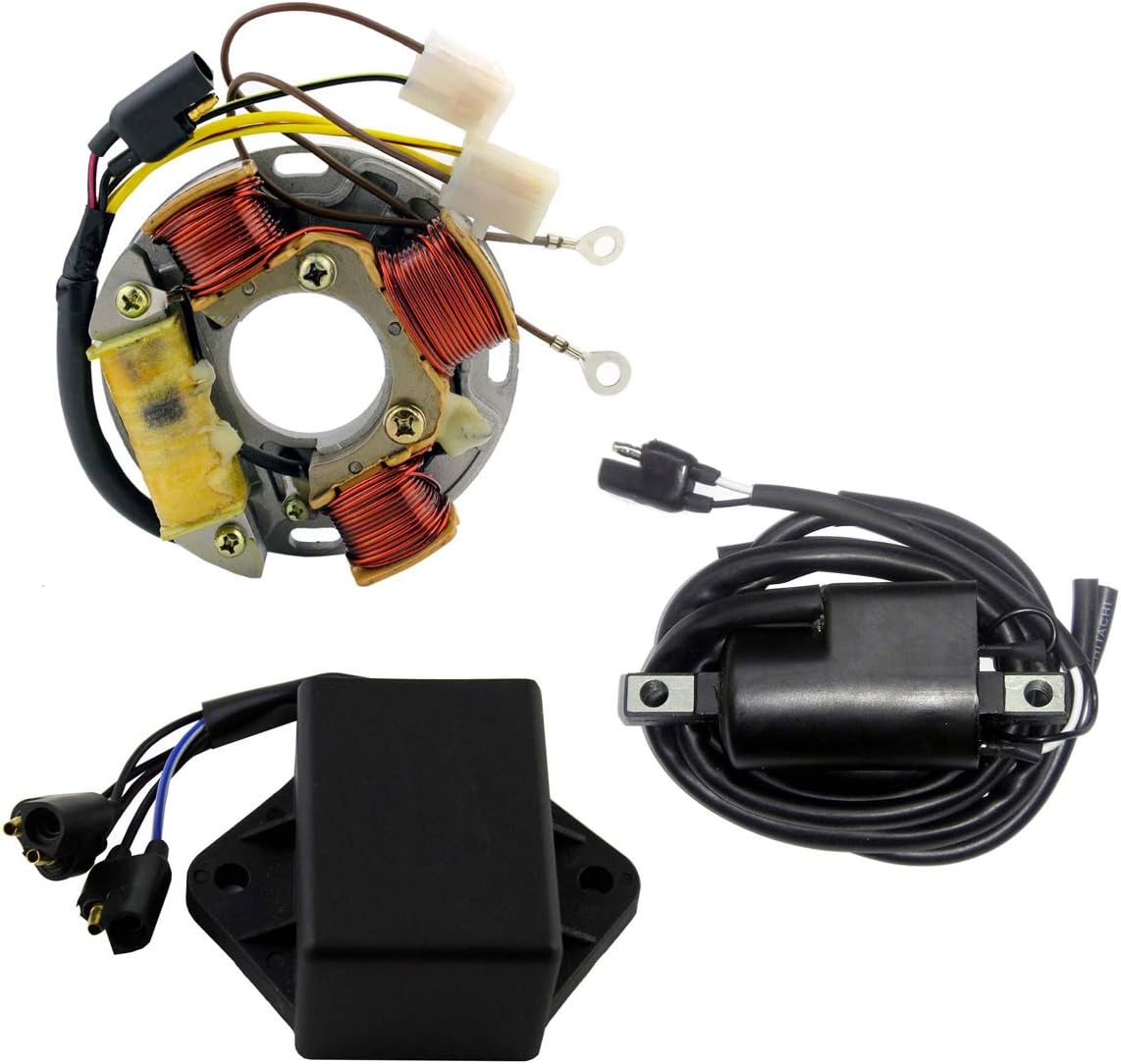 RMSTATOR Kit Stator +PeakRPM CDI Box + Ext. Ignition Coil for SkiDoo