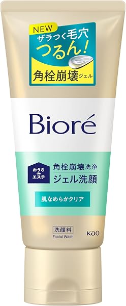 Bioré ビオレおうちdeエステ ジェル洗顔 肌なめらかクリア リラックスアロマの香り 180g 毛穴 角栓崩壊 毛穴汚れ - 1