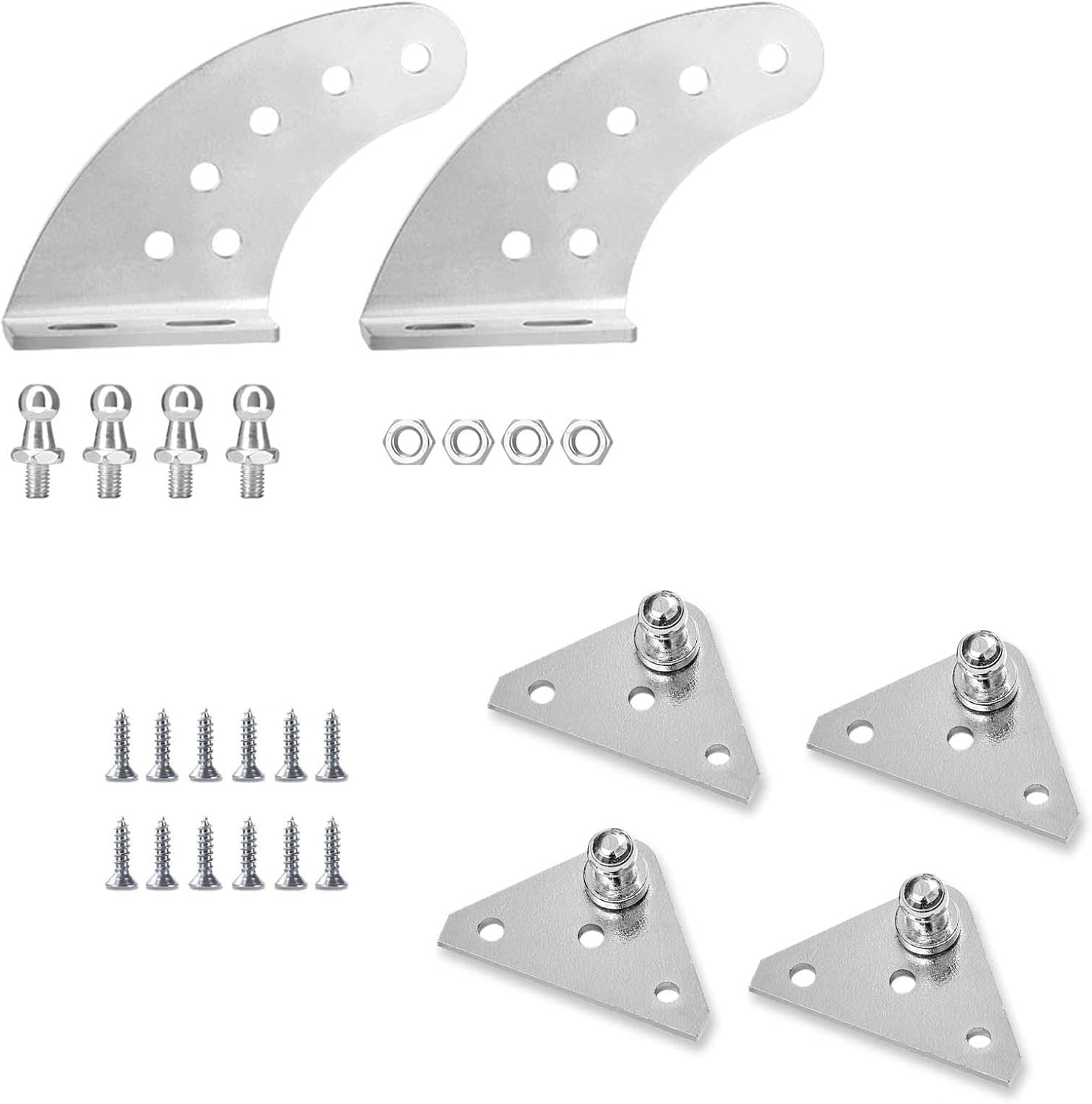 FlatType Mounting Brackets + Adjustable Curved Mounting Brackets Industrial
