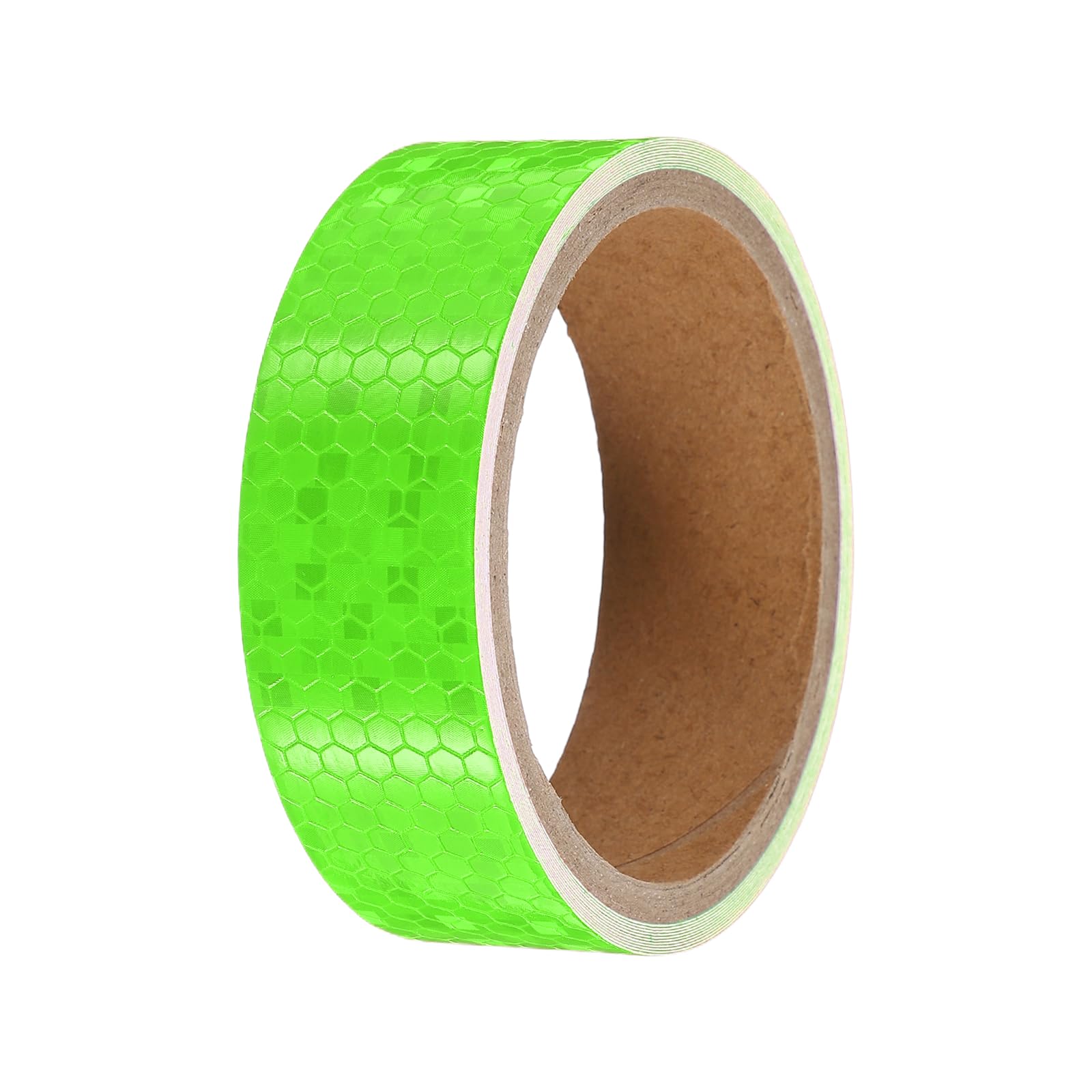 PATIKIL Reflective Tape, (1.2 Inch x 10 Ft, Green) (1 Roll), Waterproof Self Adhesive Safety Warning Stickers Outdoor Night Reflector Tape, Suit for - Truck/Trailer/Car