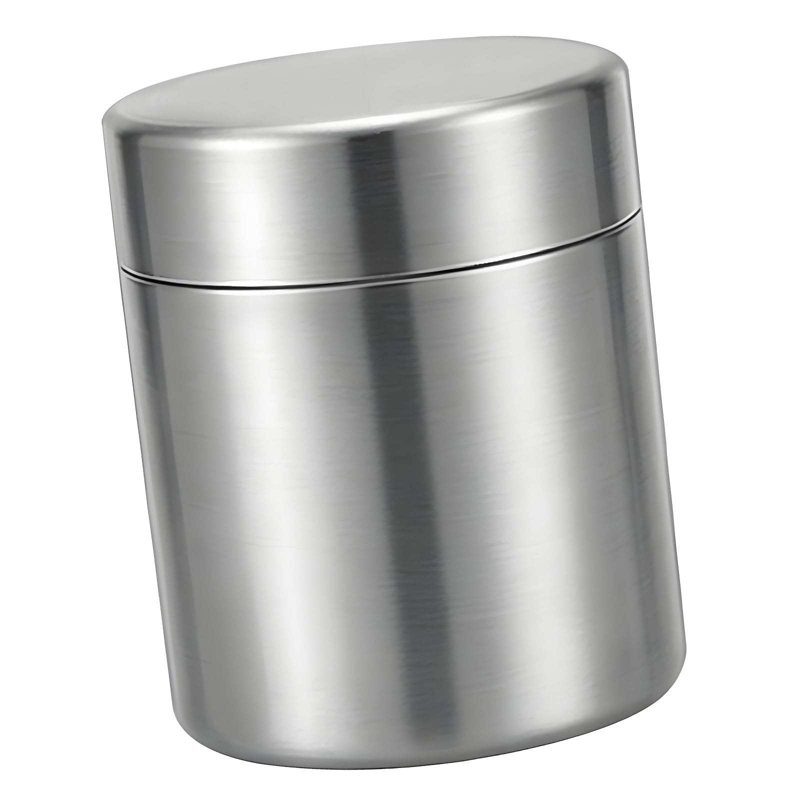 Mekalero Sturdy Stainless Steel Food Storage Canister Ideal for Coffee Tea Spices and Outdoor Activity Storage Container