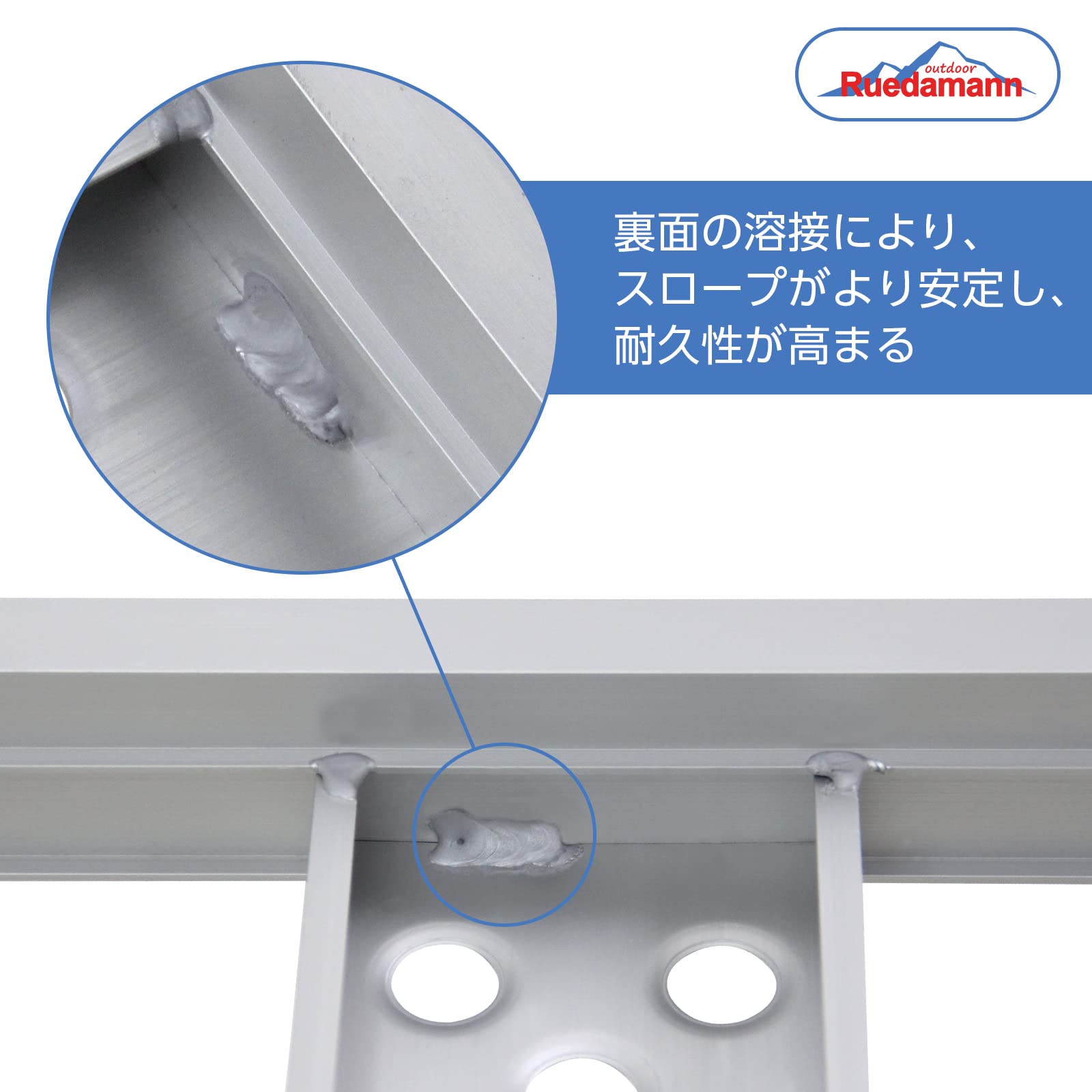 お取引中】アルミラダー ブリッジ 耐荷重不明 車 重機 除雪機 バイク