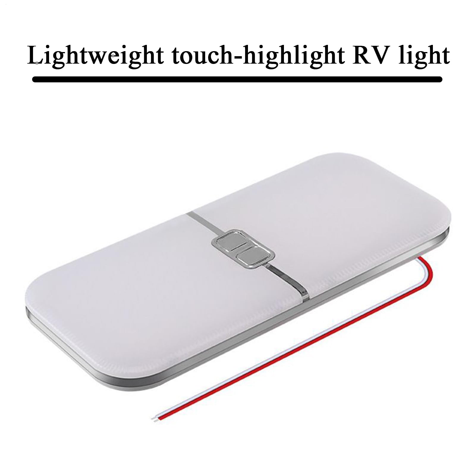 interne per campeggio - Plafoniera a LED per campeggio, auto, con luminosità regolabile, per lettura, relax, viaggi, campeggio, uscite familiari, lampada da 12 – 30 V per lettura rilassata