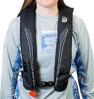 Vista 3 de BLUESTORM Cirrus26 Inflatable PFD Life Jackets for Adults US Coast Guard Approved Automatic Life Vest w/Manual Override Convertibility