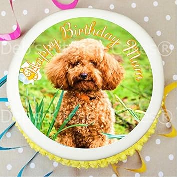 cockapoo cake topper