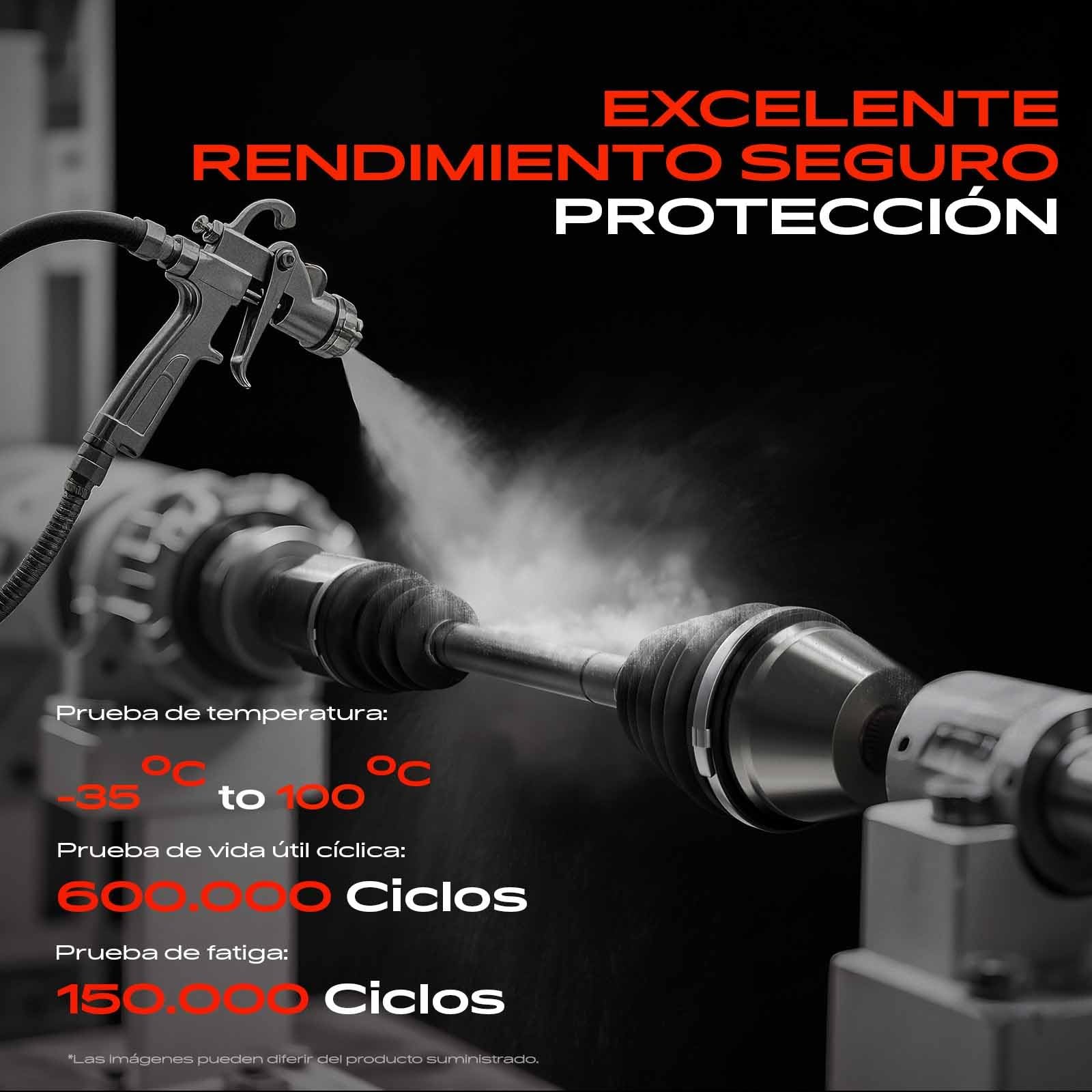 Frankberg Juego de articulación Arbol de transmisión Parte delantera izquierda Derecha Compatible con Escort V AAL ABL Escort VI AAL ABL GAL Orion III GAL Replace# 1079587