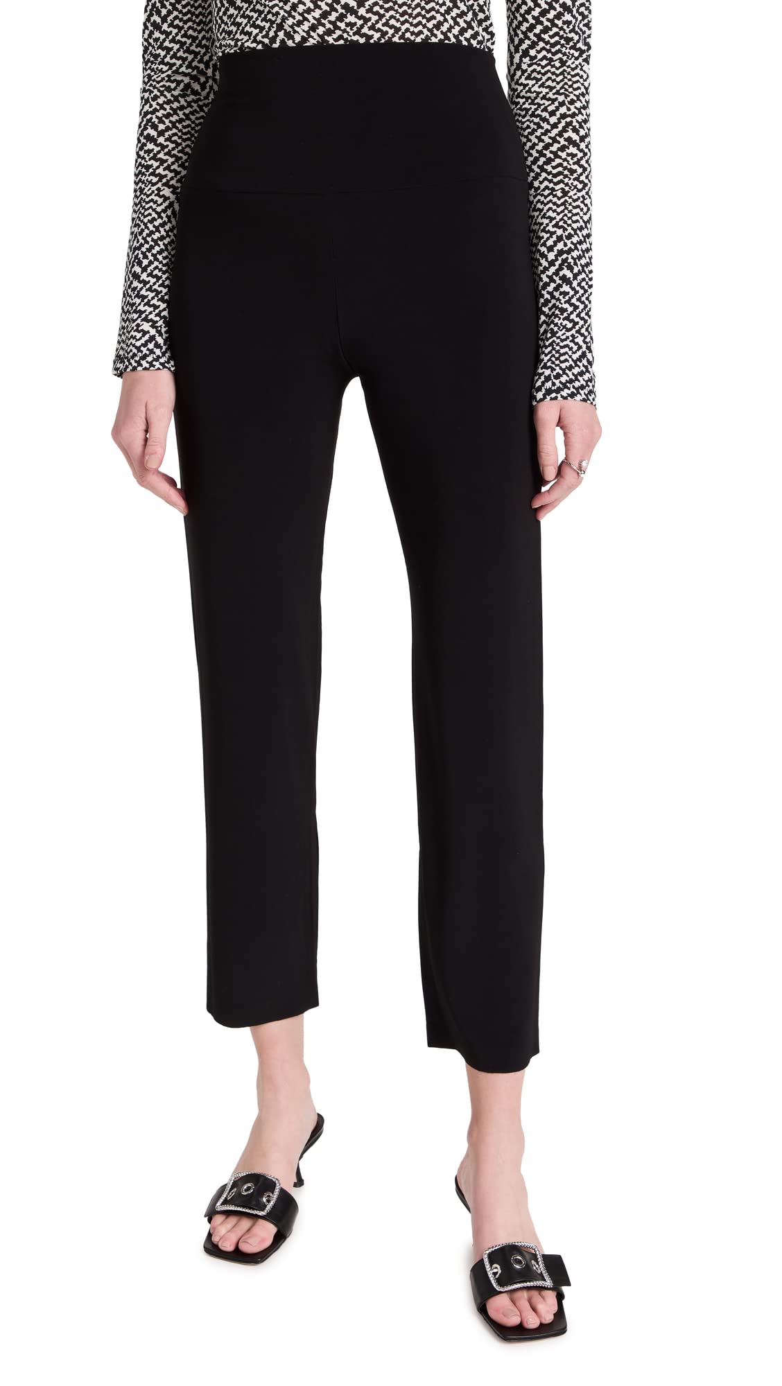 Norma Kamali Women's Black Pencil Pants, Xxs
