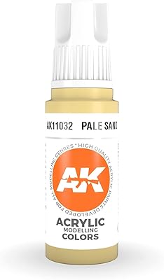 AK-Interactive 3rd Gen Acrylic Pale Sand 17ml 11032 - Model Building Paints and Tools # AK1032
