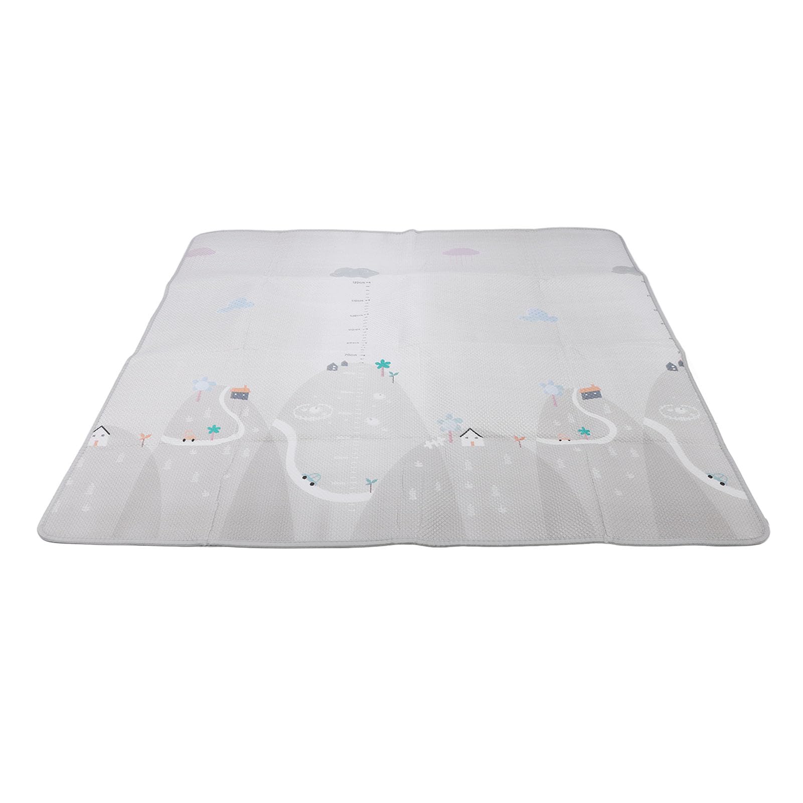 SIXRUN Babysichere rutschfeste Matte, Leicht zu Reinigen für Zuhause, 78,74 X 70,87 Zoll, Ideal Zum Spielen für Kleinkinder, Rutschfestes LDPE-Material