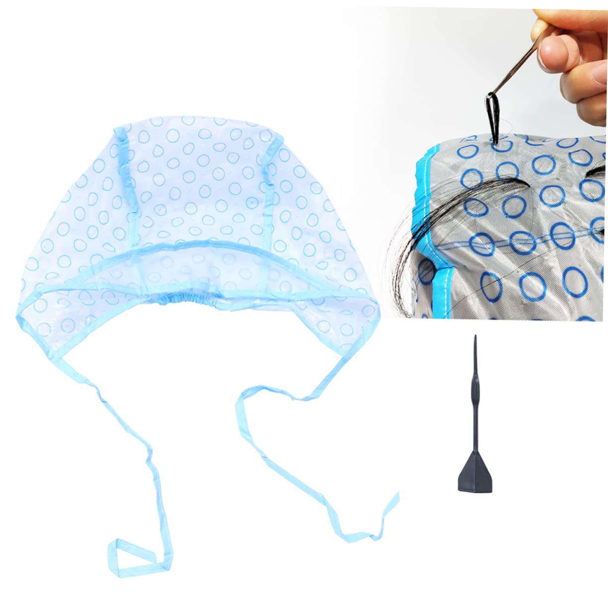 24 Piezas hair topper peluquería beauty salon Gorro de teñido tinte para el cabello gorro para teñir el cabello Accesorios herramienta casa de molusco gorra de pelo