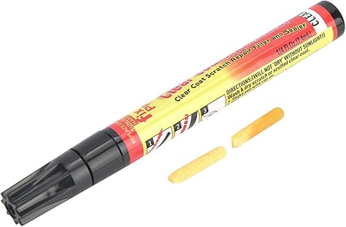 Miniatura 1 de Pluma de reparación de arañazos de coche con dos puntas acrílicas para todos los autos, molduras de puerta, espejos laterales parachoques